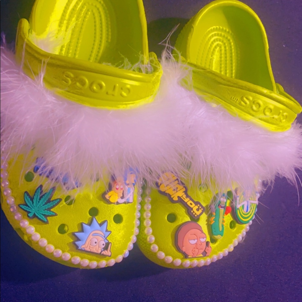 Rick and Morty Custom Crocs.